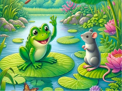 Frog and Mouse story