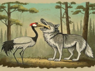 The Wolf and the Crane