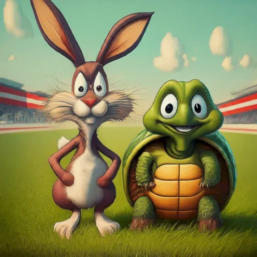 Aesop Hare and Tortoise