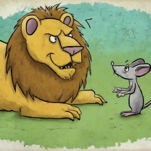 The Lion and the Mouse story