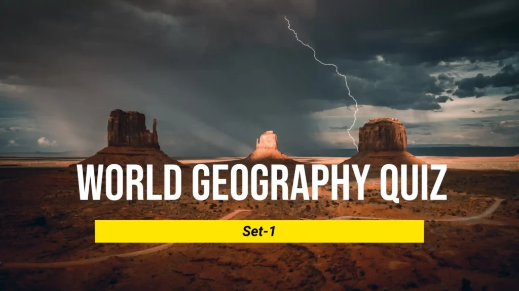 World Geography Quiz